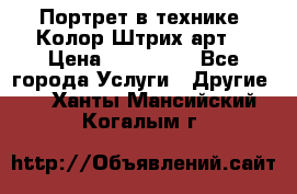 Портрет в технике “Колор-Штрих-арт“ › Цена ­ 250-350 - Все города Услуги » Другие   . Ханты-Мансийский,Когалым г.